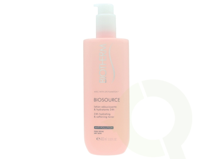 Biotherm Biosource 24H Hydrating Softening Toner 400 ml Dry Skin/Suitable For Sensitive Skin/With Life Plankton/24H i gruppen SKØNHED & HELSE / Hudpleje / Ansigt / Rengøring hos TP E-commerce Nordic AB (C48377)