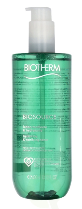 Biotherm Biosource Hydrating Tonifying Toner 400 ml Normal/Combination Skin 24H i gruppen SKØNHED & HELSE / Hudpleje / Ansigt / Rengøring hos TP E-commerce Nordic AB (C48381)
