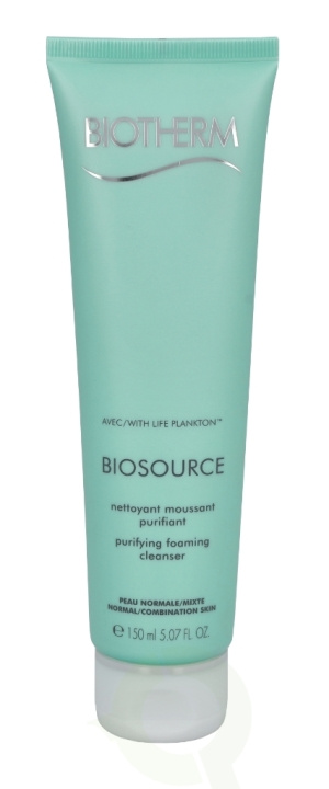 Biotherm Biosource Purifying Foaming Cleanser 150 ml Normal/Combination Skin i gruppen SKØNHED & HELSE / Hudpleje / Ansigt / Rengøring hos TP E-commerce Nordic AB (C48390)