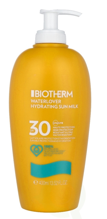 Biotherm Waterlover Hydrating Sun Milk SPF30 400 ml i gruppen SKØNHED & HELSE / Hudpleje / Tanning / Solbeskyttelse hos TP E-commerce Nordic AB (C48414)