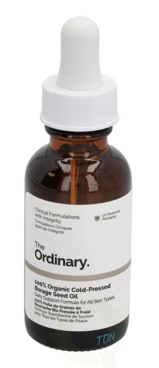 The Ordinary 100% Organic Cold-Pressed Borage Seed Oil 30 ml For All Skin Types i gruppen SKØNHED & HELSE / Hudpleje / Ansigt / Ansigtsolie hos TP E-commerce Nordic AB (C48545)