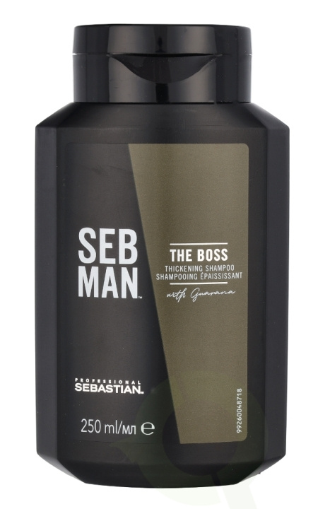 Sebastian Seb Man The Boss Thickening Shampoo 250 ml i gruppen SKØNHED & HELSE / Hår og styling / Hårpleje / Shampoo hos TP E-commerce Nordic AB (C48633)
