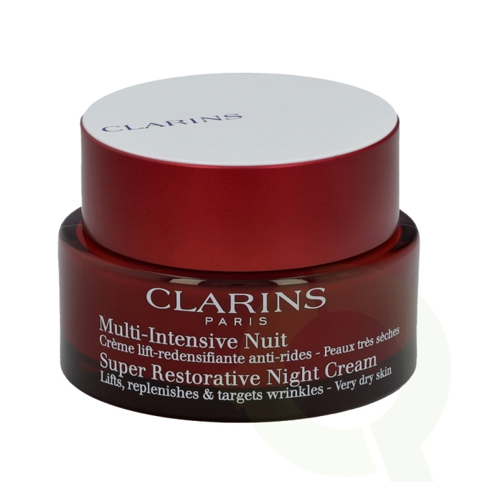 Clarins Super Restorative Night Cream 50 ml Very Dry Skin i gruppen SKØNHED & HELSE / Hudpleje / Ansigt / Ansigtscreme hos TP E-commerce Nordic AB (C48814)