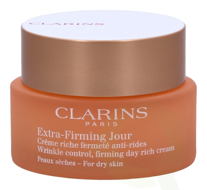 Clarins Extra-Firming Jour Firming Day Rich Cream 50 ml For Dry Skin i gruppen SKØNHED & HELSE / Hudpleje / Ansigt / Dagcreme hos TP E-commerce Nordic AB (C48831)