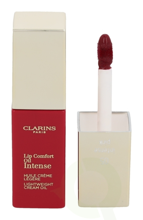 Clarins Lip Comfort Oil Intense 7 ml #05 Intense Pink i gruppen SKØNHED & HELSE / Makeup / Læber / Lip gloss hos TP E-commerce Nordic AB (C48886)