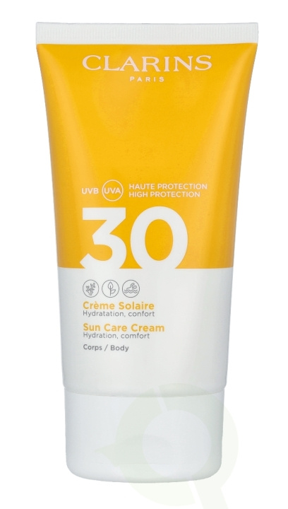 Clarins Sun Care Cream Body SPF30 150 ml For All Skin Types i gruppen SKØNHED & HELSE / Hudpleje / Tanning / Solbeskyttelse hos TP E-commerce Nordic AB (C48891)