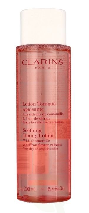 Clarins Soothing Toning Lotion 200 ml Very Dry or Sensitive Skin i gruppen SKØNHED & HELSE / Hudpleje / Ansigt / Rengøring hos TP E-commerce Nordic AB (C48914)