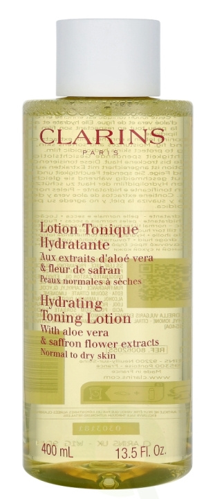 Clarins Hydrating Toning Lotion 400 ml Normal To Dry Skin i gruppen SKØNHED & HELSE / Hudpleje / Ansigt / Rengøring hos TP E-commerce Nordic AB (C48915)
