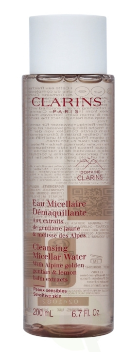 Clarins Cleansing Micellar Water 200 ml Sensitive Skin i gruppen SKØNHED & HELSE / Hudpleje / Ansigt / Rengøring hos TP E-commerce Nordic AB (C48918)