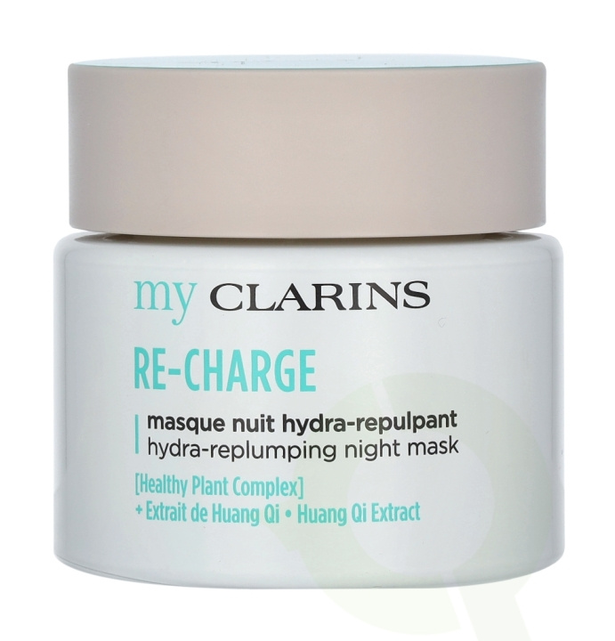 Clarins Re-Charge Hydra-Replumping Night Mask 50 ml All Skin Types i gruppen SKØNHED & HELSE / Hudpleje / Ansigt / Ansigtscreme hos TP E-commerce Nordic AB (C49003)
