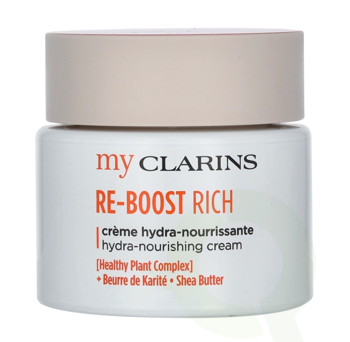 Clarins Re-Boost Rich Hydra-Nourishing Cream 50 ml Dry And Sensitive Skin i gruppen SKØNHED & HELSE / Hudpleje / Ansigt / Ansigtscreme hos TP E-commerce Nordic AB (C49004)