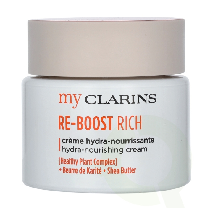 Clarins Re-Boost Rich Hydra-Nourishing Cream 50 ml Dry And Sensitive Skin i gruppen SKØNHED & HELSE / Hudpleje / Ansigt / Dagcreme hos TP E-commerce Nordic AB (C49004)