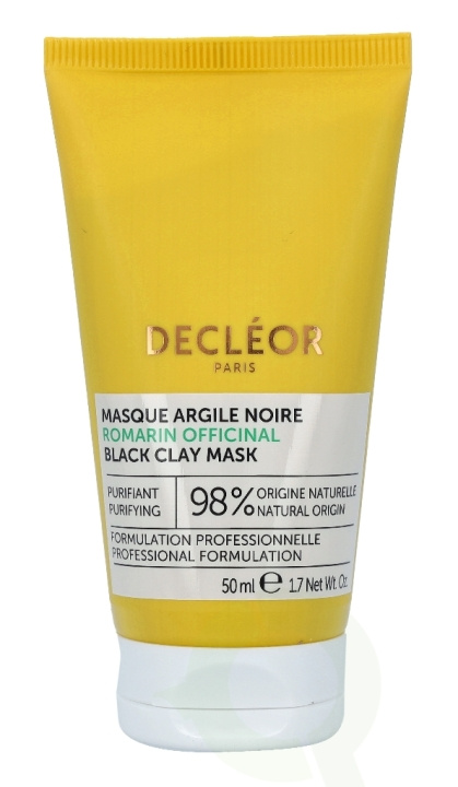 Decleor Romarin Officinal Black Clay Mask 50 ml i gruppen SKØNHED & HELSE / Hudpleje / Ansigt / Masker hos TP E-commerce Nordic AB (C49039)
