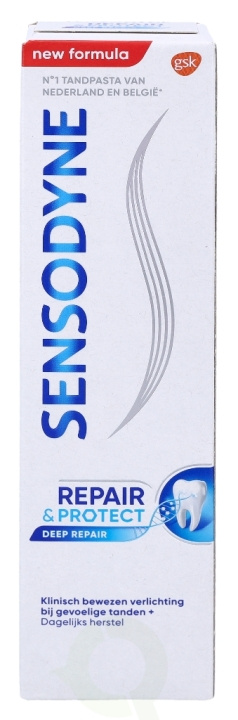 Sensodyne Repair & Protect 75 ml i gruppen SKØNHED & HELSE / Oral pleje / Tilbehør til elektriske tandbørster hos TP E-commerce Nordic AB (C49081)