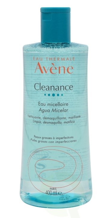 Avene Cleanance Micellar Water 400 ml For Oily Blemish-Prone Skin i gruppen SKØNHED & HELSE / Makeup / Makeup fjerner hos TP E-commerce Nordic AB (C49254)