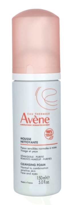 Avene Mattifying Cleansing Foam 150 ml Normal To Combination Skin i gruppen SKØNHED & HELSE / Hudpleje / Ansigt / Rengøring hos TP E-commerce Nordic AB (C49261)