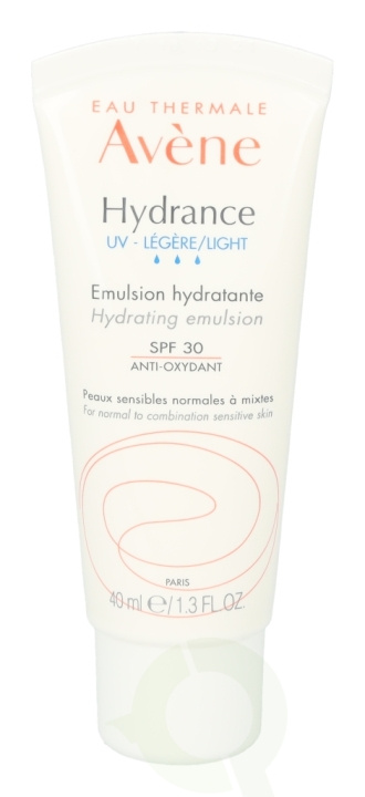 Avene Hydrance UV Hydrating Emulsion SPF30 40 ml Light i gruppen SKØNHED & HELSE / Hudpleje / Ansigt / Dagcreme hos TP E-commerce Nordic AB (C49281)