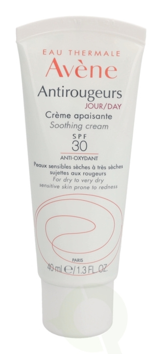 Avene Antirougeurs Soothing Emulsion Day Anti-Oxidant SPF30 40 ml Normal To Combination/For Dry To Very Dry Sensitive Skin i gruppen SKØNHED & HELSE / Hudpleje / Ansigt / Dagcreme hos TP E-commerce Nordic AB (C49283)