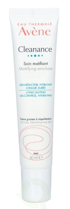 Avene Cleanance Mattifying Emulsion 40 ml For Oily ,Blemish-Prone Skin i gruppen SKØNHED & HELSE / Hudpleje / Ansigt / Dagcreme hos TP E-commerce Nordic AB (C49302)