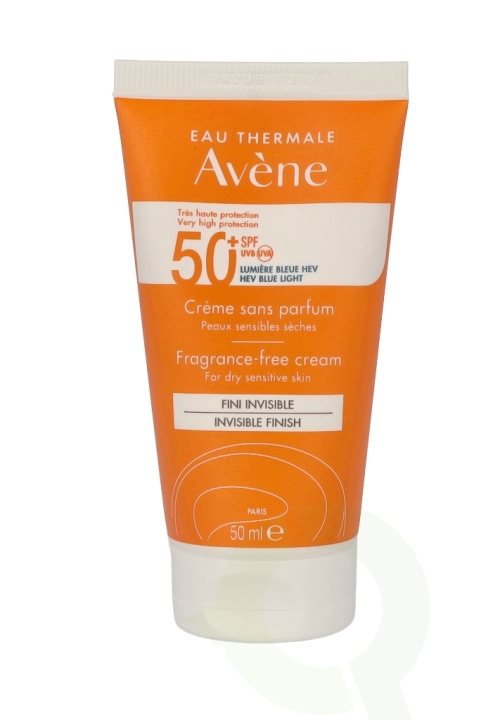 Avene High Protection Unscented Cream SPF50+ 50 ml For Dry Sensitive Skin i gruppen SKØNHED & HELSE / Hudpleje / Tanning / Solbeskyttelse hos TP E-commerce Nordic AB (C49311)