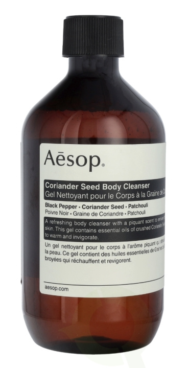 AESOP Coriander Seed Body Cleanser 500 ml i gruppen SKØNHED & HELSE / Hudpleje / Kropspleje / Bad & brusecreme hos TP E-commerce Nordic AB (C49326)