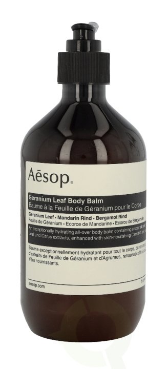AESOP Geranium Leaf Body Balm 500 ml i gruppen SKØNHED & HELSE / Hudpleje / Kropspleje / Body lotion hos TP E-commerce Nordic AB (C49331)
