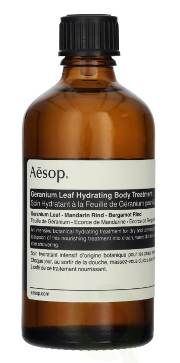AESOP Geranium Leaf Hydrating Body Treatment 100 ml i gruppen SKØNHED & HELSE / Hudpleje / Kropspleje / Body lotion hos TP E-commerce Nordic AB (C49335)