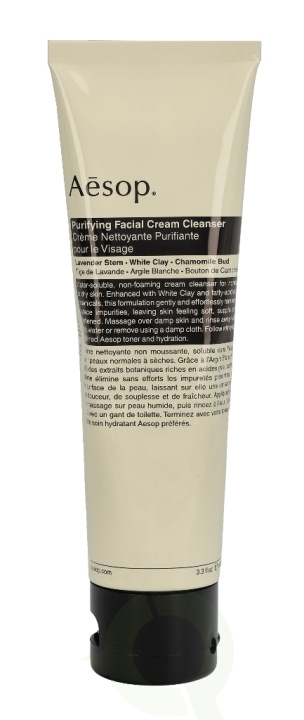 AESOP Purifying Facial Cream Cleanser 100 ml i gruppen SKØNHED & HELSE / Hudpleje / Ansigt / Rengøring hos TP E-commerce Nordic AB (C49343)