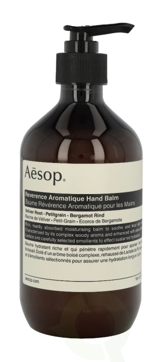 AESOP Reverence Aromatique Hand Balm 500 ml i gruppen SKØNHED & HELSE / Manicure / pedicure / Håndcreme hos TP E-commerce Nordic AB (C49350)