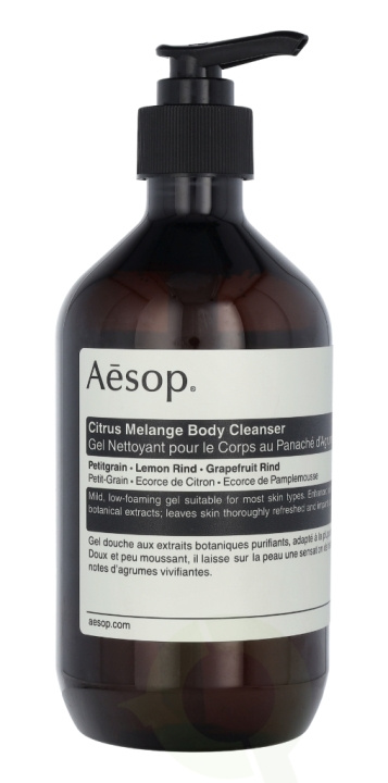 AESOP Citrus Melange Body Cleanser 500 ml i gruppen SKØNHED & HELSE / Hudpleje / Kropspleje / Bad & brusecreme hos TP E-commerce Nordic AB (C49369)