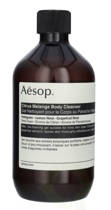 AESOP Citrus Melange Body Cleanser 500 ml i gruppen SKØNHED & HELSE / Hudpleje / Kropspleje / Bad & brusecreme hos TP E-commerce Nordic AB (C49370)