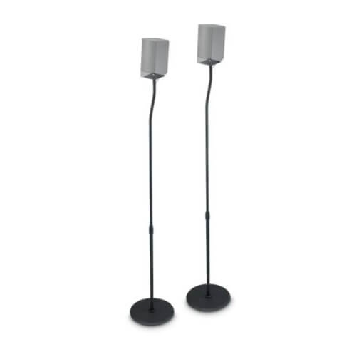 Hama Speaker Stand Universal 2-pack Black i gruppen HJEMMEELEKTRONIK / Lyd & billede / Højttalere & tilbehør / Højttalerstander hos TP E-commerce Nordic AB (C49465)