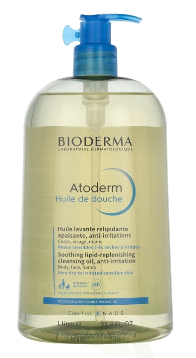 Bioderma Atoderm Ultra -Nourishing Shower Oil 1 litre i gruppen SKØNHED & HELSE / Hudpleje / Kropspleje / Bad & brusecreme hos TP E-commerce Nordic AB (C49582)
