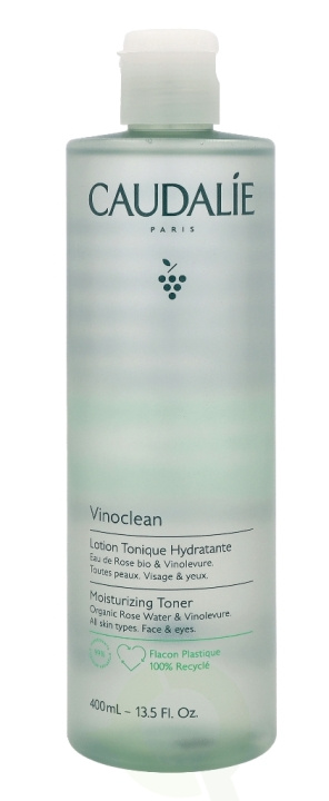 Caudalie Vinoclean Moisturizing Toner 400 ml i gruppen SKØNHED & HELSE / Hudpleje / Ansigt / Rengøring hos TP E-commerce Nordic AB (C49589)