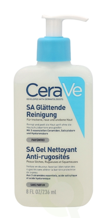 Cerave SA Smoothing Cleanser 236 ml For Dry, Rough, Bumpy Skin i gruppen SKØNHED & HELSE / Hudpleje / Ansigt / Rengøring hos TP E-commerce Nordic AB (C49605)
