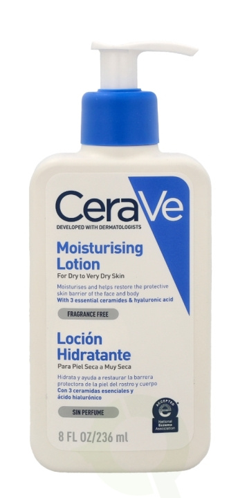 Cerave Moisturising Lotion 236 ml For Dry To Very Dry Skin i gruppen SKØNHED & HELSE / Hudpleje / Kropspleje / Body lotion hos TP E-commerce Nordic AB (C49607)