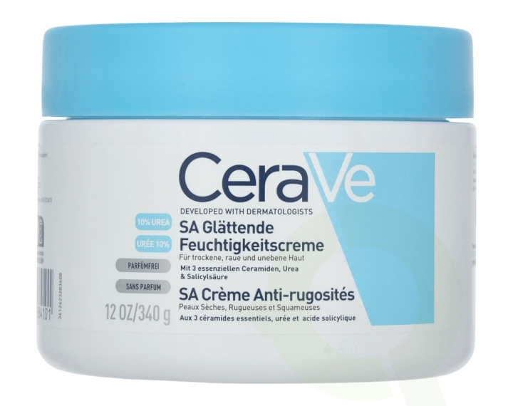 Cerave SA Smoothing Cream 340 gr For Dry, Rough, Bumpy Skin i gruppen SKØNHED & HELSE / Hudpleje / Kropspleje / Body lotion hos TP E-commerce Nordic AB (C49611)