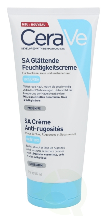 Cerave SA Smoothing Cream 177 gr For Dry, Rough, Bumpy Skin i gruppen SKØNHED & HELSE / Hudpleje / Ansigt / Dagcreme hos TP E-commerce Nordic AB (C49612)