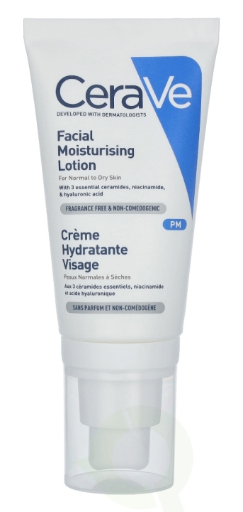 Cerave Facial Moisturising Lotion 52 ml For Normal To Dry Skin i gruppen SKØNHED & HELSE / Hudpleje / Ansigt / Ansigtscreme hos TP E-commerce Nordic AB (C49623)