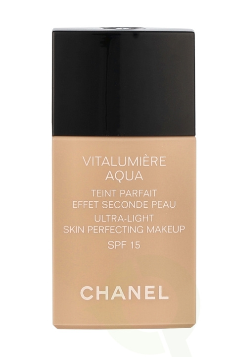 Chanel Vitalumiere Aqua Ultra-Light Makeup SPF15 30 ml #50 Beige - Ultra Light i gruppen SKØNHED & HELSE / Makeup / Makeup ansigt / Foundation hos TP E-commerce Nordic AB (C49681)