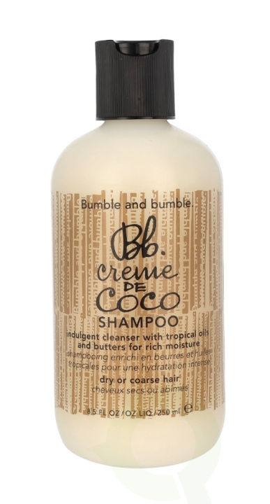 Bumble and Bumble Bumble & Bumble Creme De Coco Shampoo 250 ml Indulgent Cleanser With Tropical Oils And Butters For Rich Moisture i gruppen SKØNHED & HELSE / Hår og styling / Hårpleje / Shampoo hos TP E-commerce Nordic AB (C49825)