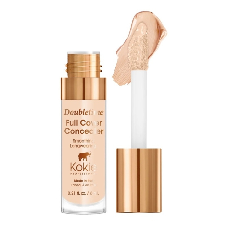 Kokie Cosmetics Kokie Doubletime Full Cover Concealer - 105 Light Tan i gruppen SKØNHED & HELSE / Makeup / Makeup ansigt / Concealer hos TP E-commerce Nordic AB (C49865)