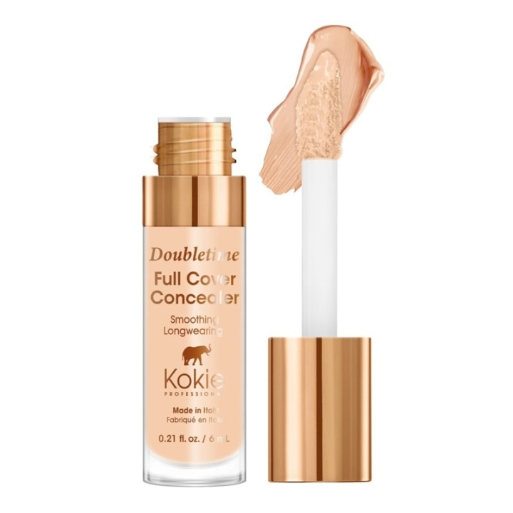 Kokie Cosmetics Kokie Doubletime Full Cover Concealer - 103 Tan Peach i gruppen SKØNHED & HELSE / Makeup / Makeup ansigt / Concealer hos TP E-commerce Nordic AB (C49866)