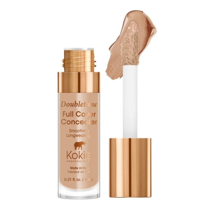 Kokie Cosmetics Kokie Doubletime Full Cover Concealer - 104 Golden Tan i gruppen SKØNHED & HELSE / Makeup / Makeup ansigt / Concealer hos TP E-commerce Nordic AB (C49867)