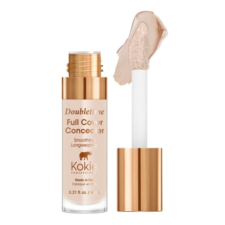 Kokie Cosmetics Kokie Doubletime Full Cover Concealer - 106 Light Neutral i gruppen SKØNHED & HELSE / Makeup / Makeup ansigt / Concealer hos TP E-commerce Nordic AB (C49868)