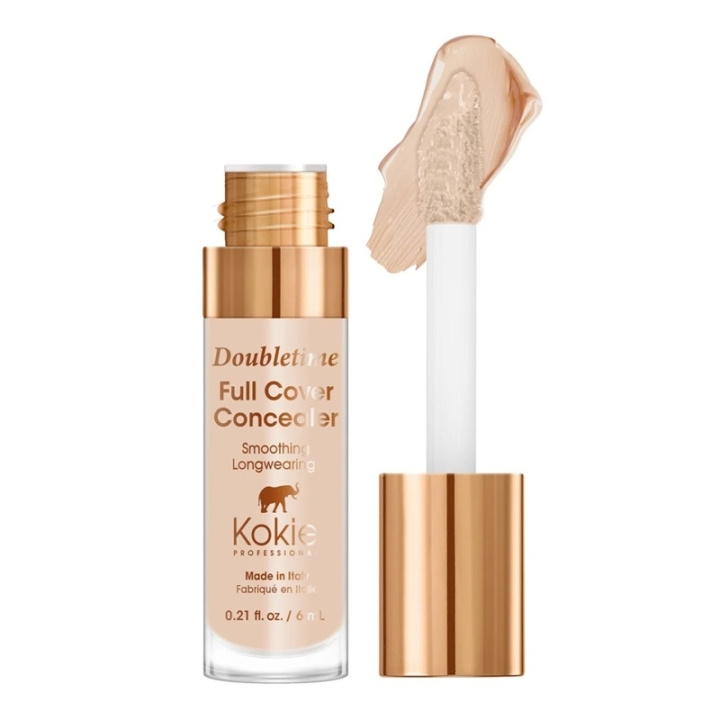 Kokie Cosmetics Kokie Doubletime Full Cover Concealer - 102 Fair Neutral i gruppen SKØNHED & HELSE / Makeup / Makeup ansigt / Concealer hos TP E-commerce Nordic AB (C49872)