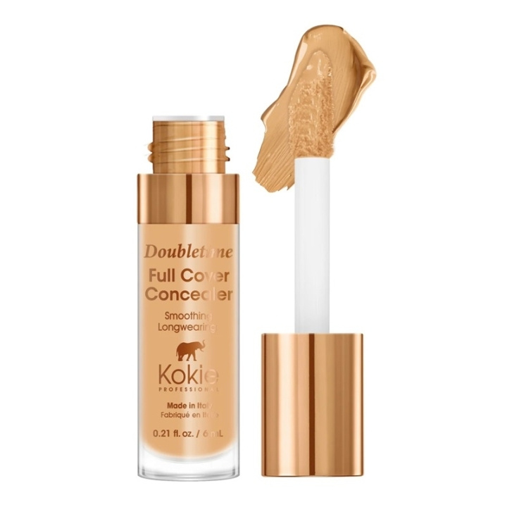 Kokie Cosmetics Kokie Doubletime Full Cover Concealer - 108 Deep Tan i gruppen SKØNHED & HELSE / Makeup / Makeup ansigt / Concealer hos TP E-commerce Nordic AB (C49874)