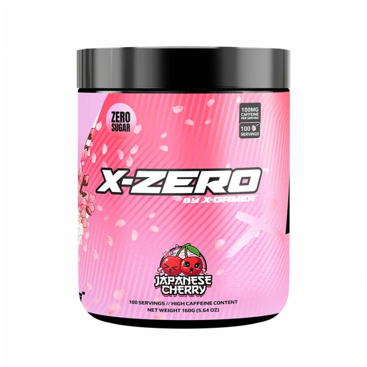 X-GAMER X-Zero 160 gram Japanese Cherry i gruppen COMPUTERTILBEHØR / GAMING / Energidrikke for gamere hos TP E-commerce Nordic AB (C49930)