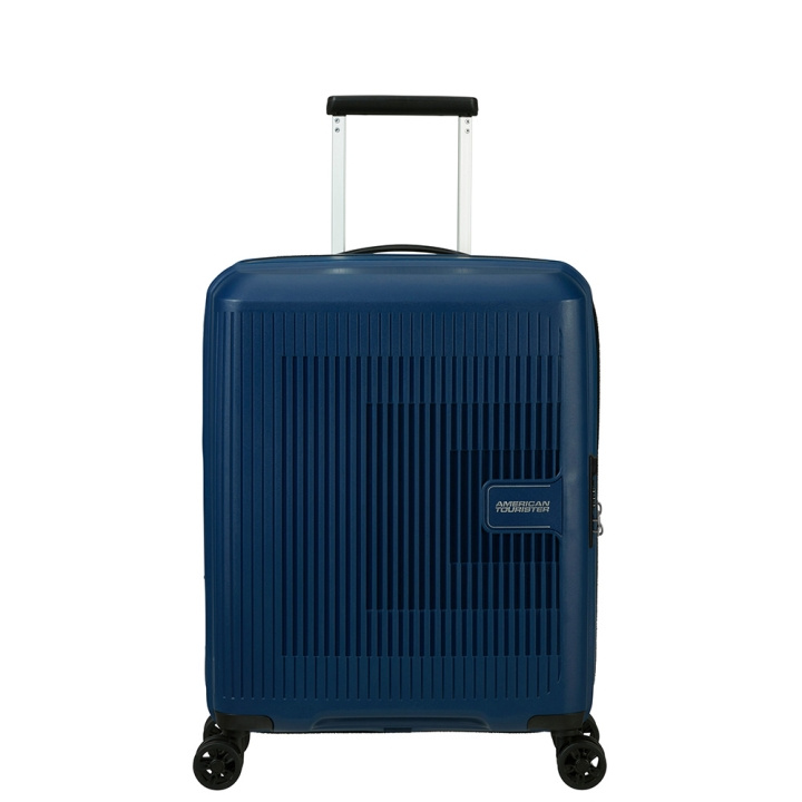 American Tourister Kabinekuffert AeroStep Spinner 55/20 Navy Blue i gruppen LEGETØJ, BØRN & BABY / Rejse / Børnetasker / Rejsetasker hos TP E-commerce Nordic AB (C49944)