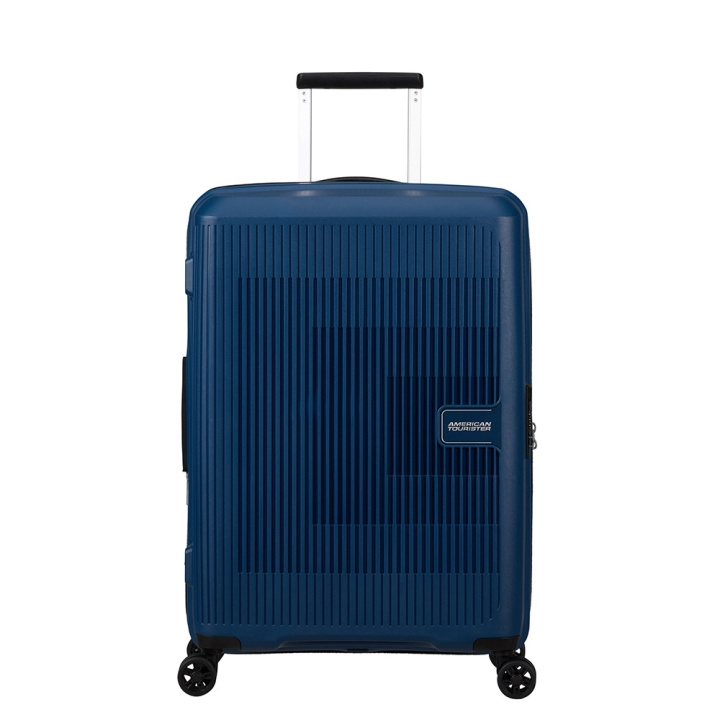 American Tourister Aerostep Spinner 67/24 Navy Blue i gruppen SPORT, FRITID & HOBBY / Rejsetilbehør / Rejsetasker hos TP E-commerce Nordic AB (C49945)